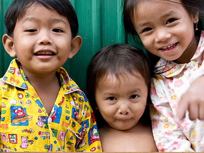  Cambodian orphans